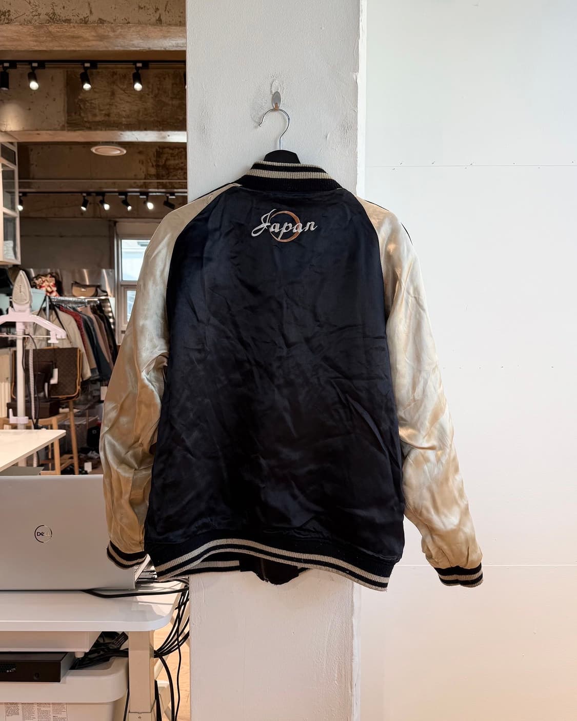 카라쿠리 타마시 자수 리버시블 스카쟌 자켓  상품이미지7