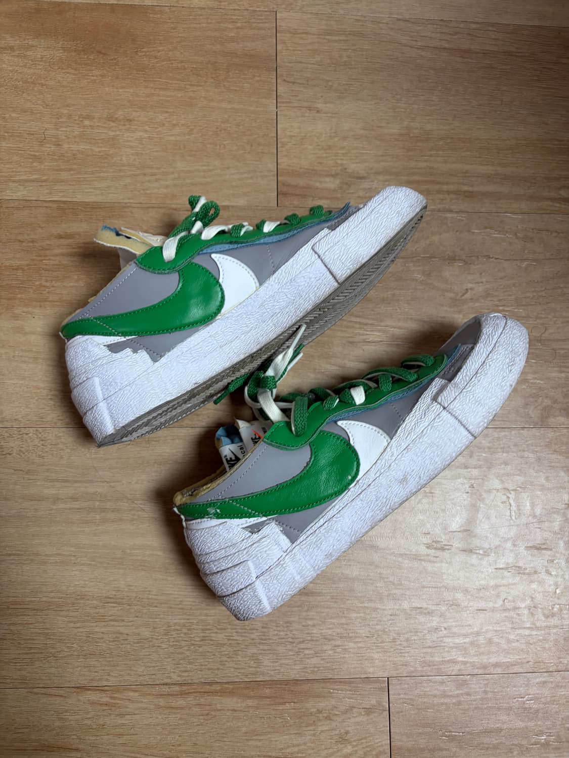 나이키 × 사카이 블레이저 로우 클래식 그린 / 265mm 상품이미지3