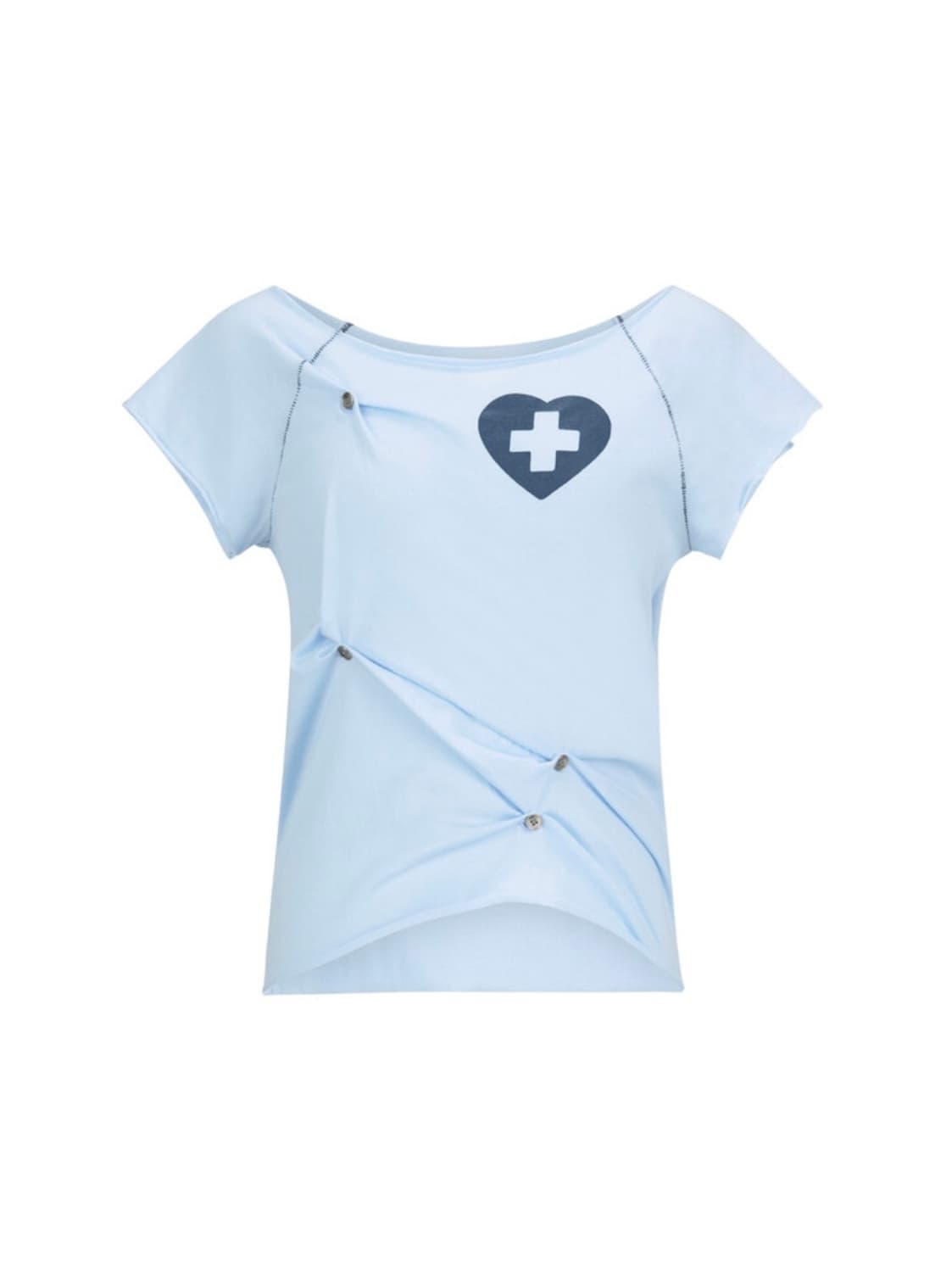 샵 페어리 button up zodiac half T-shirt 상품이미지2