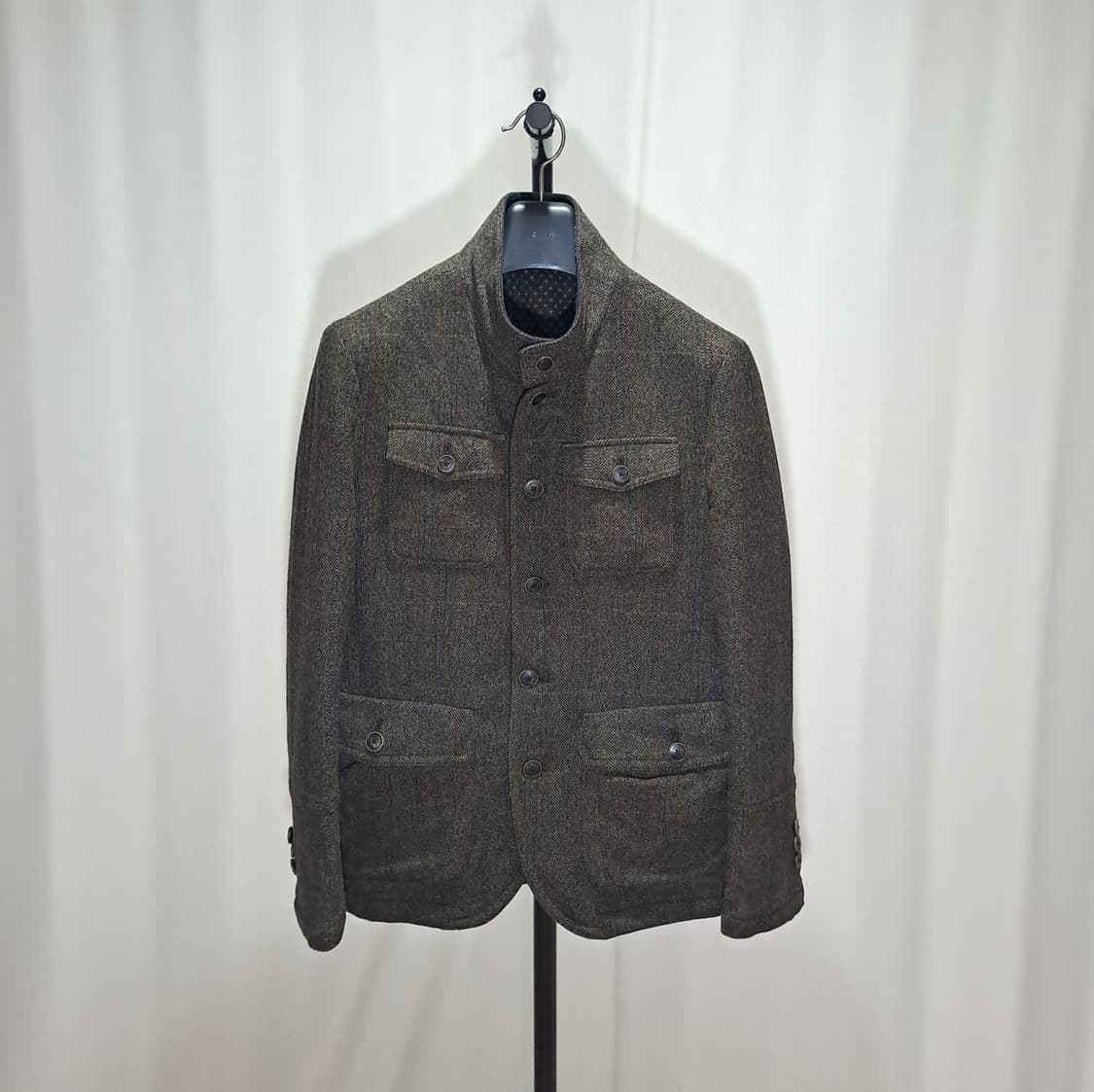 (택포) 코오롱시리즈 울100% 유틸리티 포켓 자켓 95-100 B716 상품이미지1