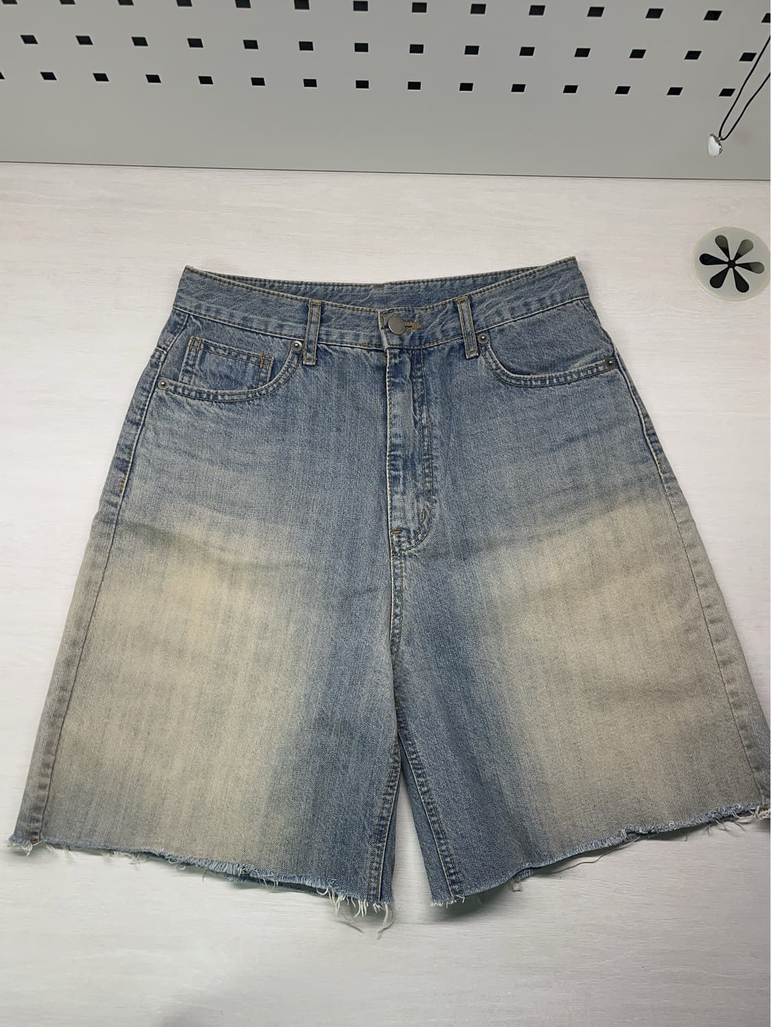 워싱 청반바지 상품이미지1
