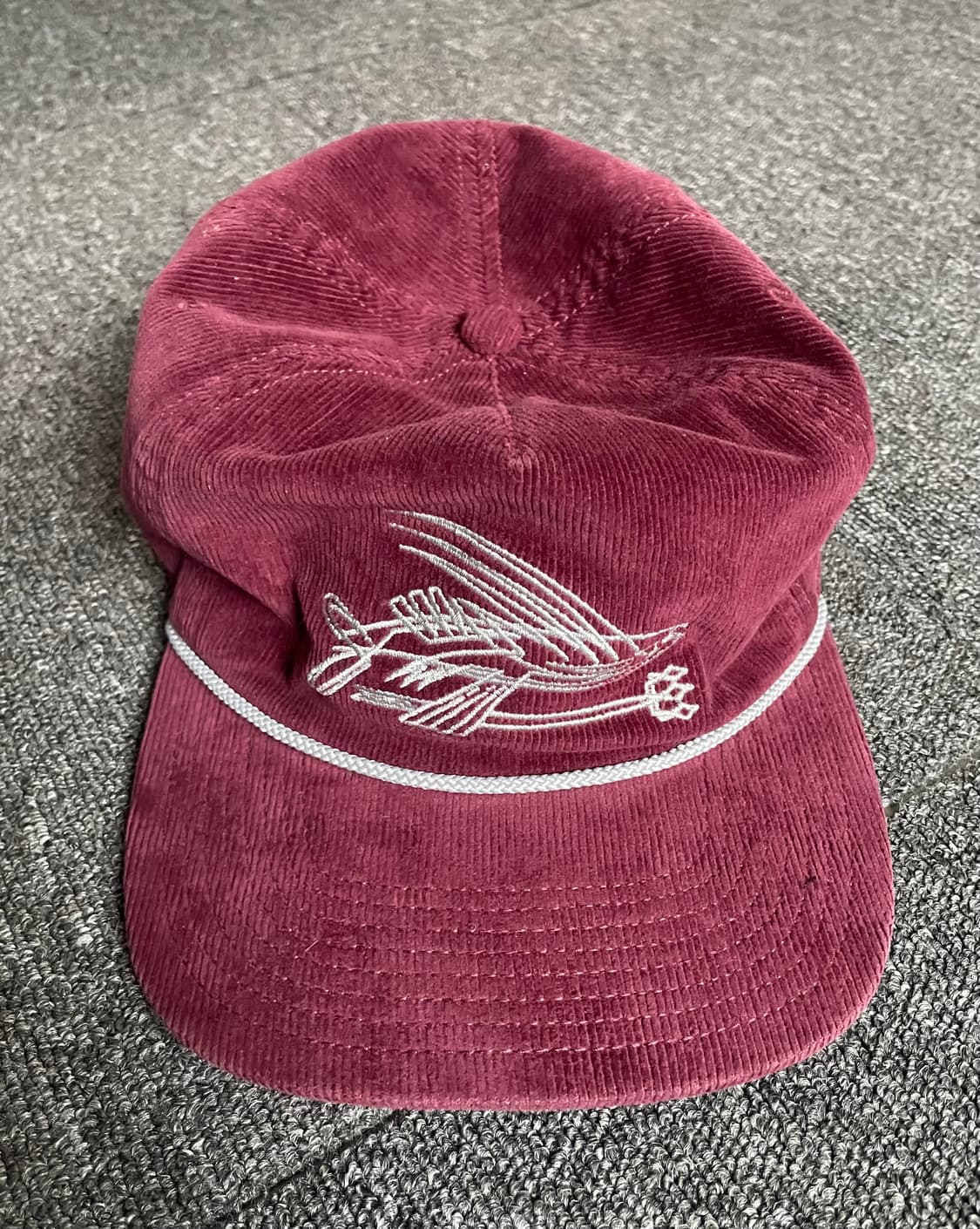 파타고니아 코듀로이 볼캡 트러커캡 버건디 상품이미지2