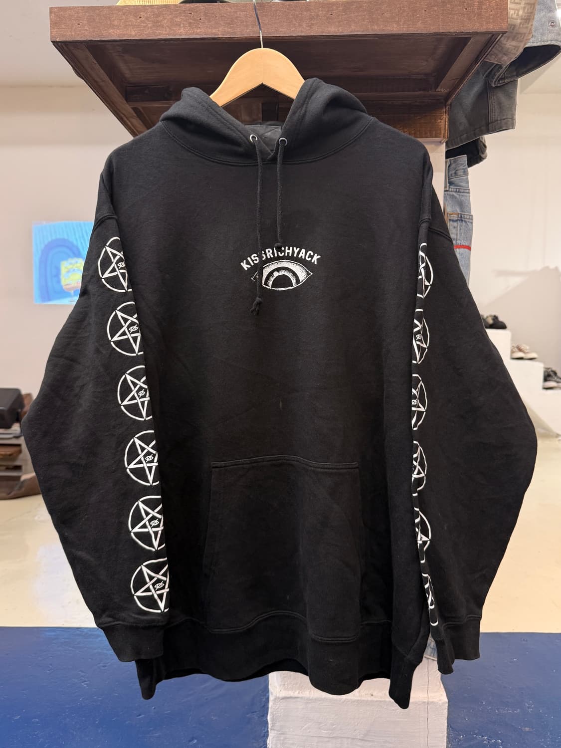 Kissrichyak 크레이지 후드티 상품이미지3