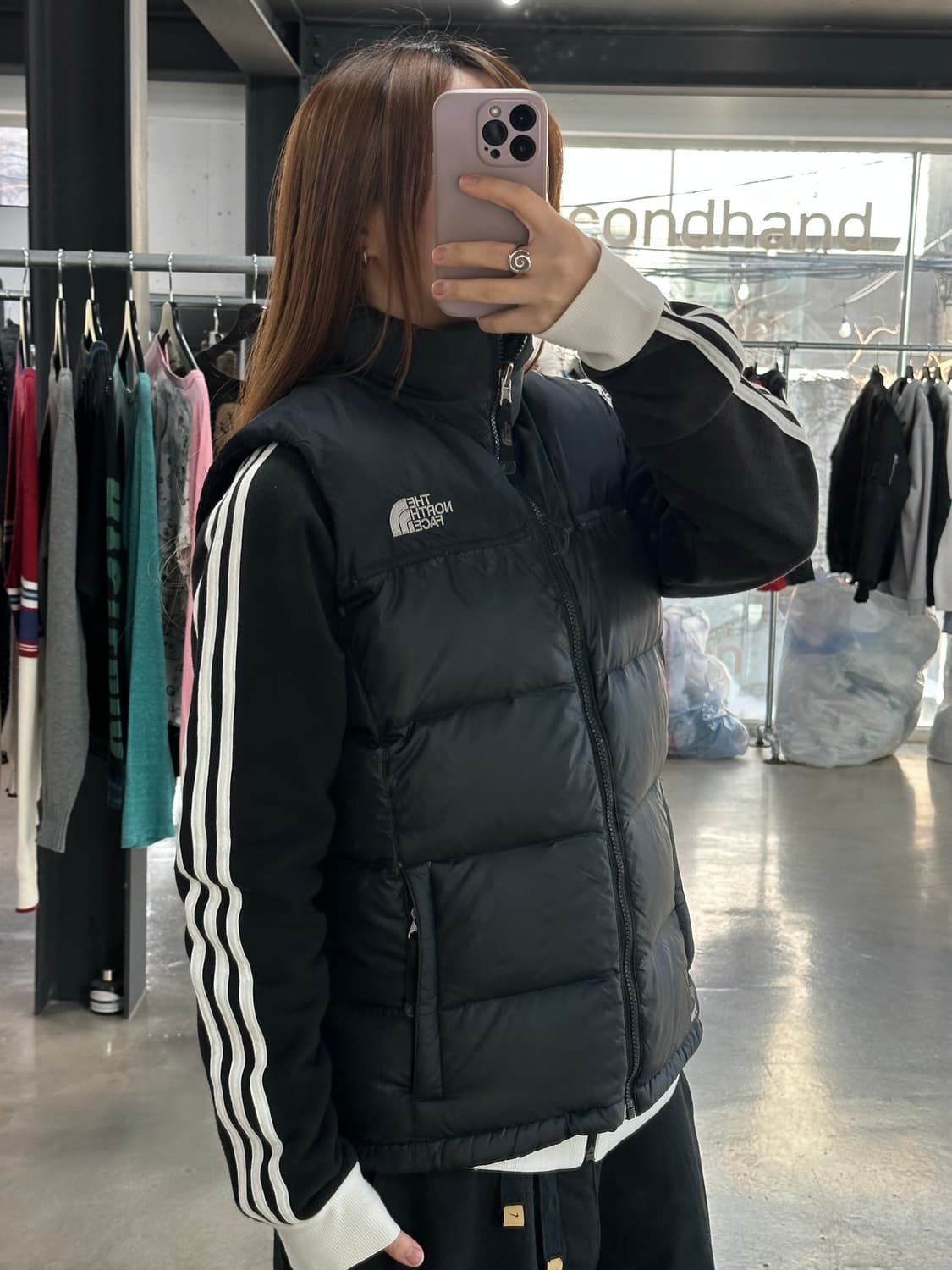 노스페이스 눕시 700 패딩베스트 상품이미지1