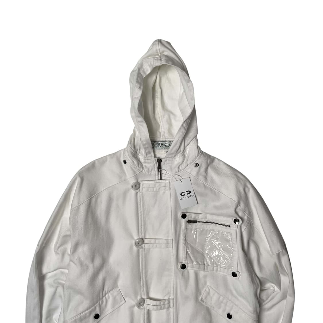 80's royce 화이트 후드 집업 상품이미지2