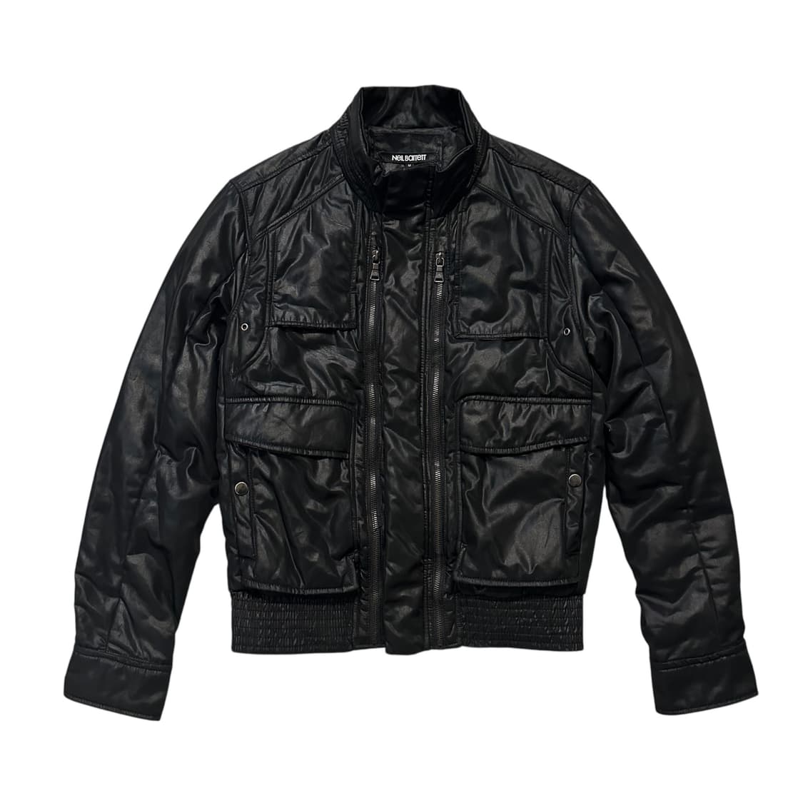 닐바렛 Neil Barrett 멀티 지퍼 글로시 자켓 상품이미지1