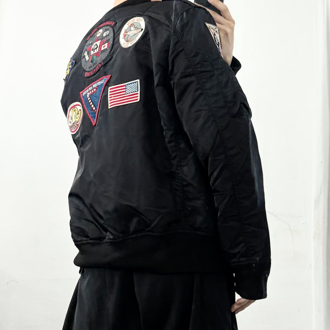아비렉스 멀티패치 MA-1 자켓 상품이미지3