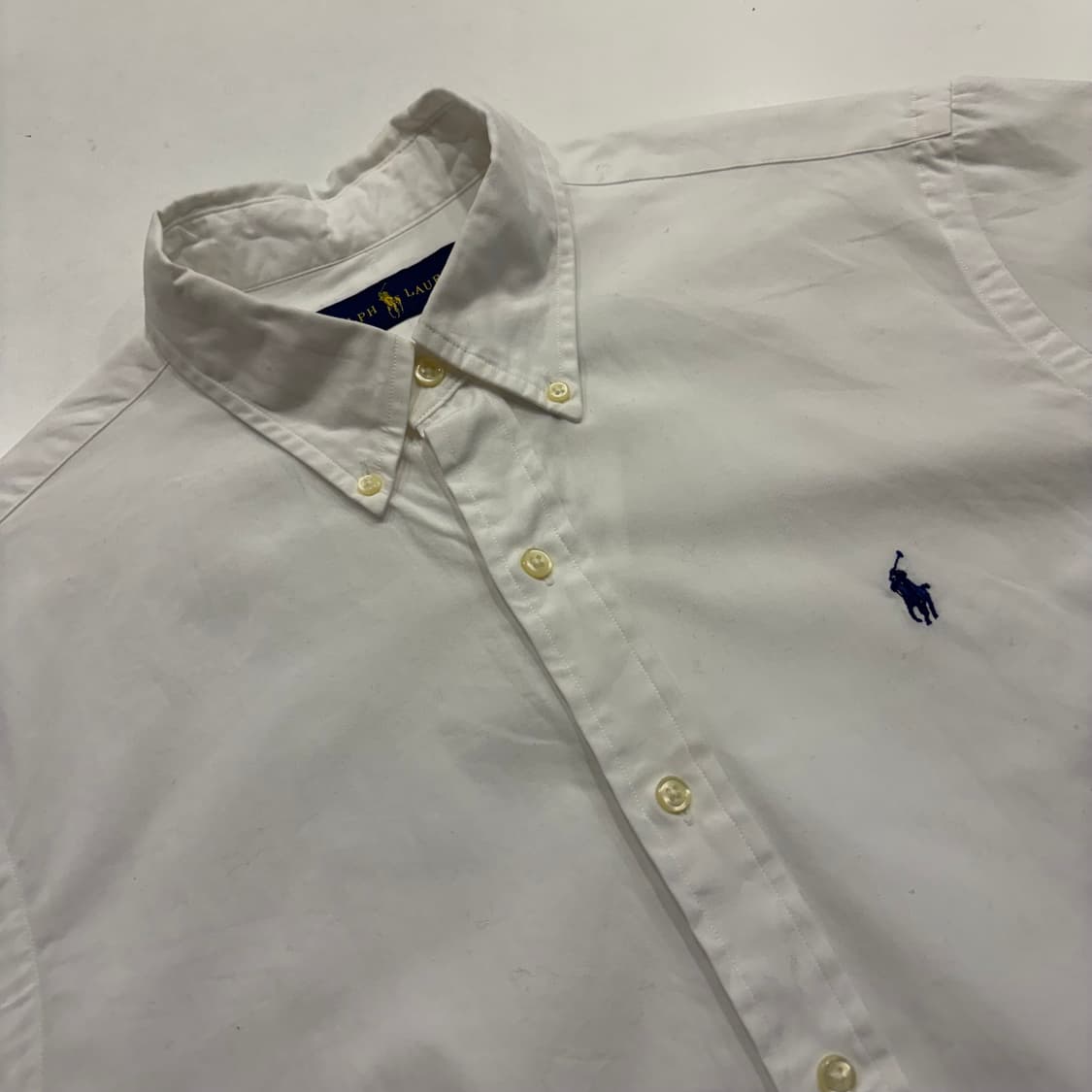[M] 폴로 랄프로렌 반팔 셔츠 화이트 C194 상품이미지3