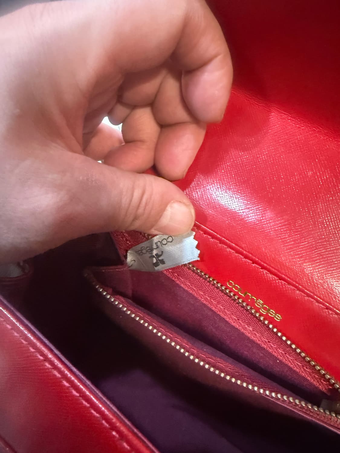 정품 꾸레쥬 2way백 팝니다 상품이미지10