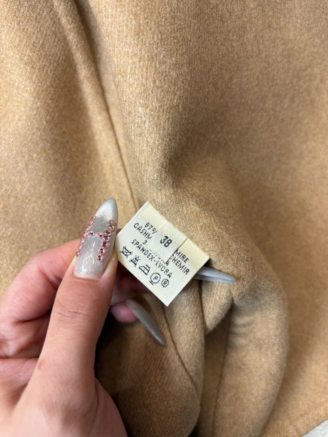 로로피아나 캐시미어 케이프 크롭 자켓 pn6164 상품이미지8