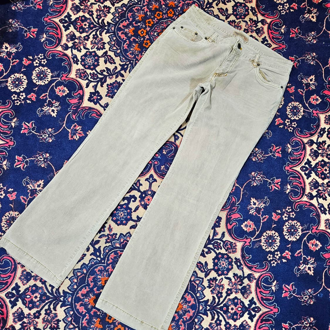 아메리칸이글 아웃피터스 빈티지베이지 골덴 부츠컷 팬츠 상품이미지1