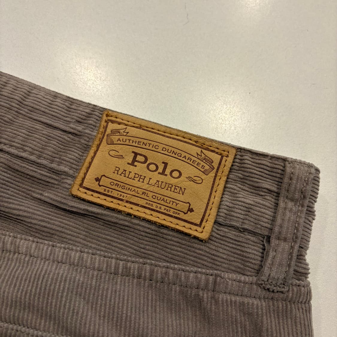 [34] 폴로 랄프로렌 RL 코듀로이 바지 브라운 팬츠 D461 상품이미지6