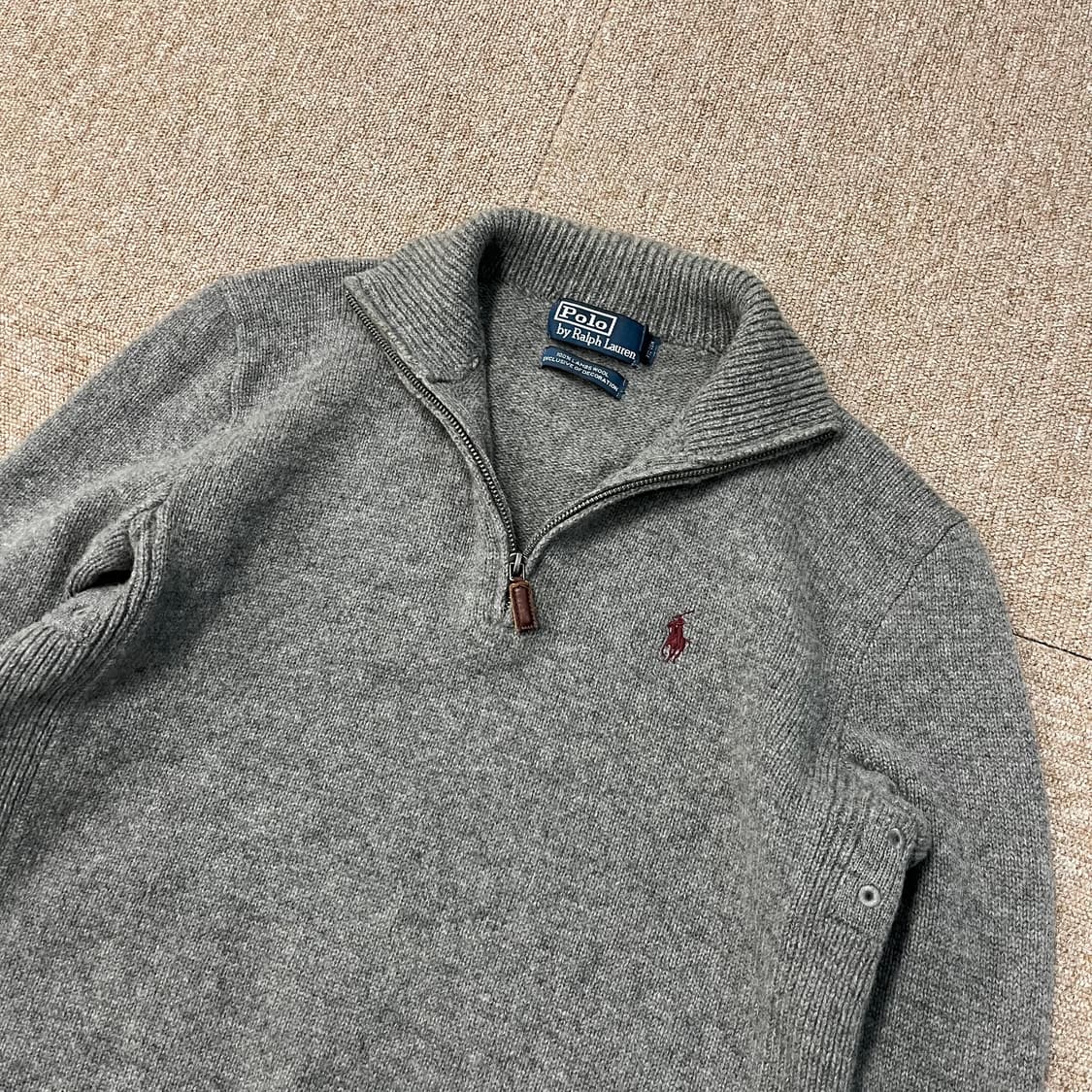  폴로 랄프로렌 반집업 니트 상품이미지3