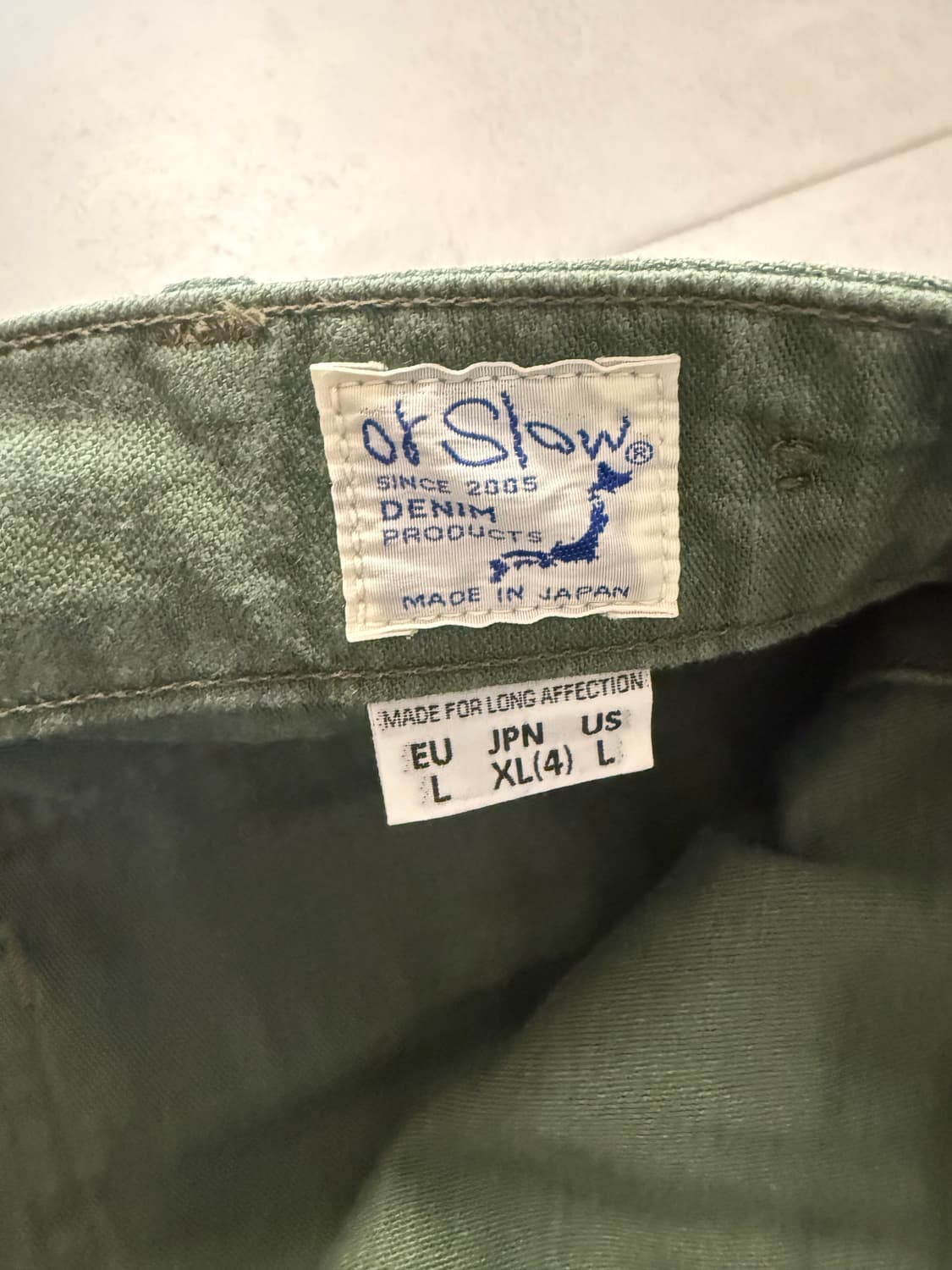 오어슬로우 퍼티그 4 size 상품이미지2