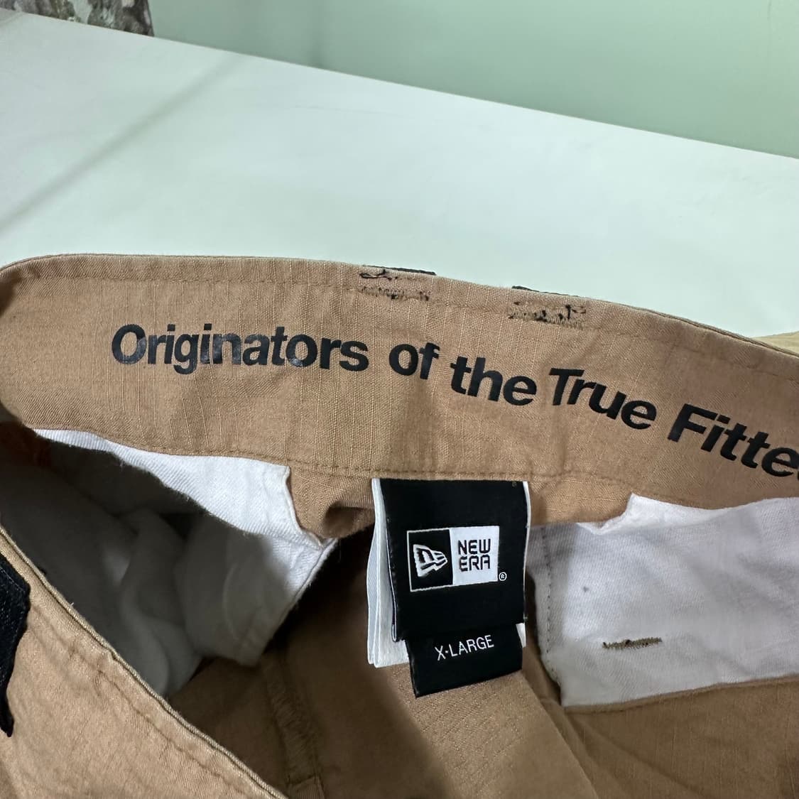 XL 뉴에라 베이지 레귤러핏 코튼 카고 유틸리티팬츠 상품이미지7