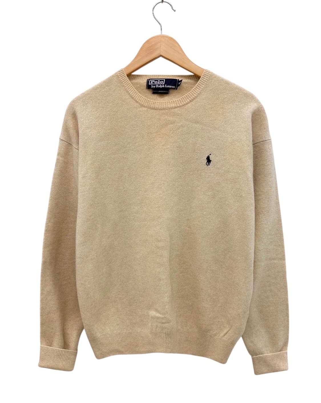 00s 폴로 울 니트 아이보리 (XL)  상품이미지1