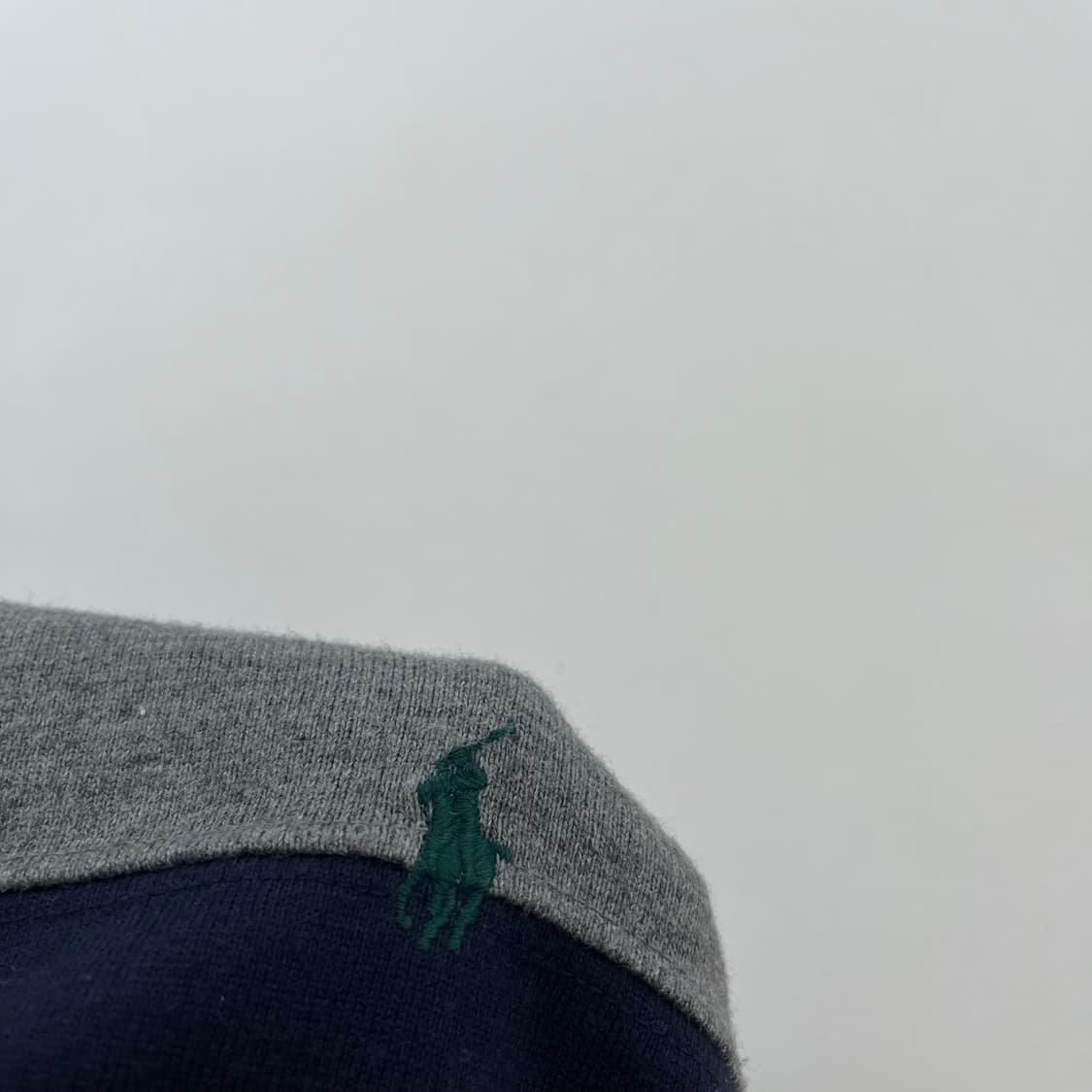 폴로 랄프로렌 루즈핏 네이비 그레이 럭비 스웻 셔츠 상품이미지4