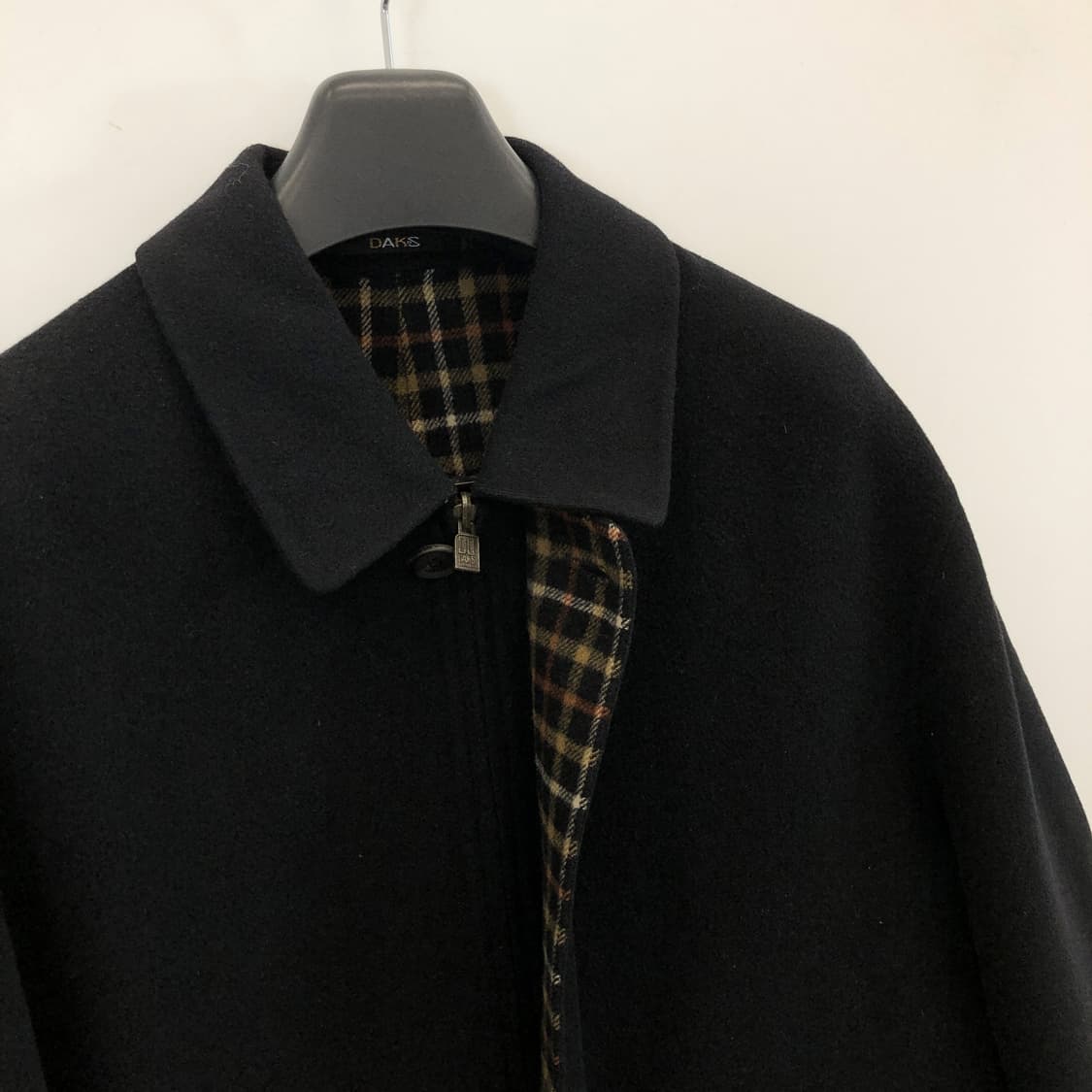 닥스 싱글 울코트 100 사이즈 블랙 상품이미지5