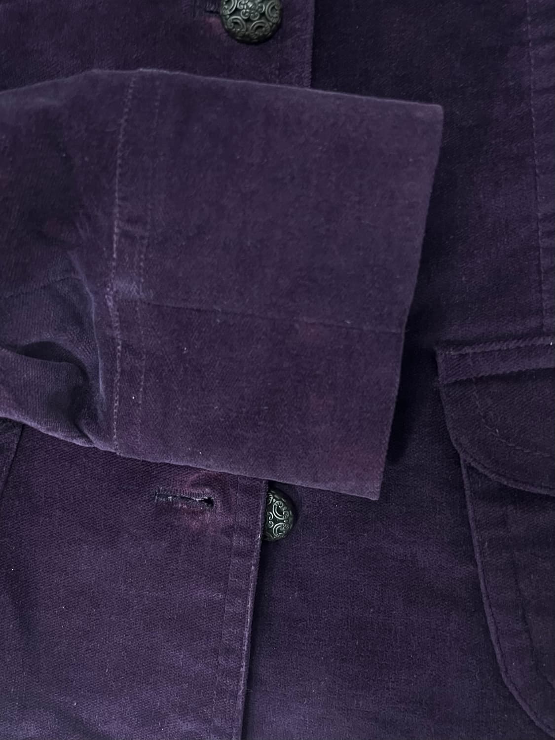 퍼플 빈티지 나폴레옹 자켓 상품이미지4