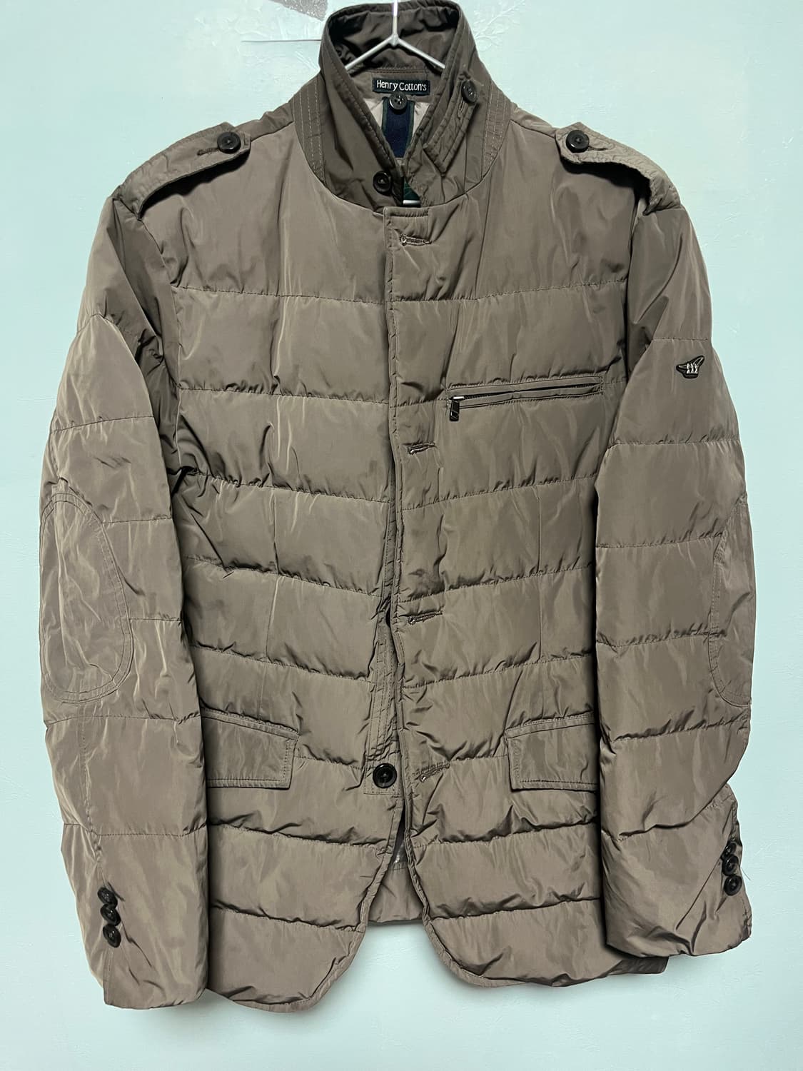 헨리코튼 브라운 패딩 자켓 상품이미지1