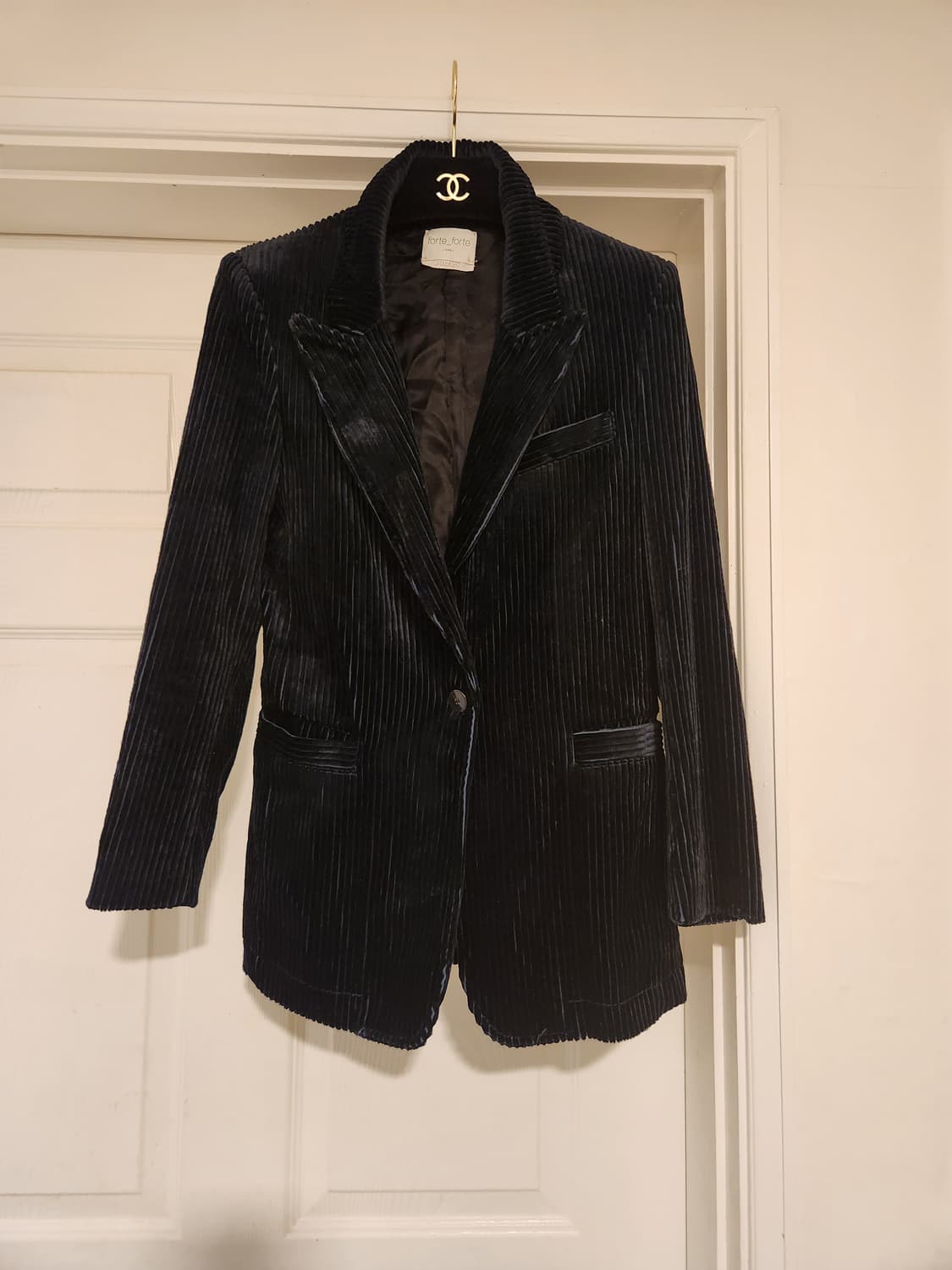 (정품)포르테포르테 Forte_Forte 딥네이비 자켓 상품이미지2
