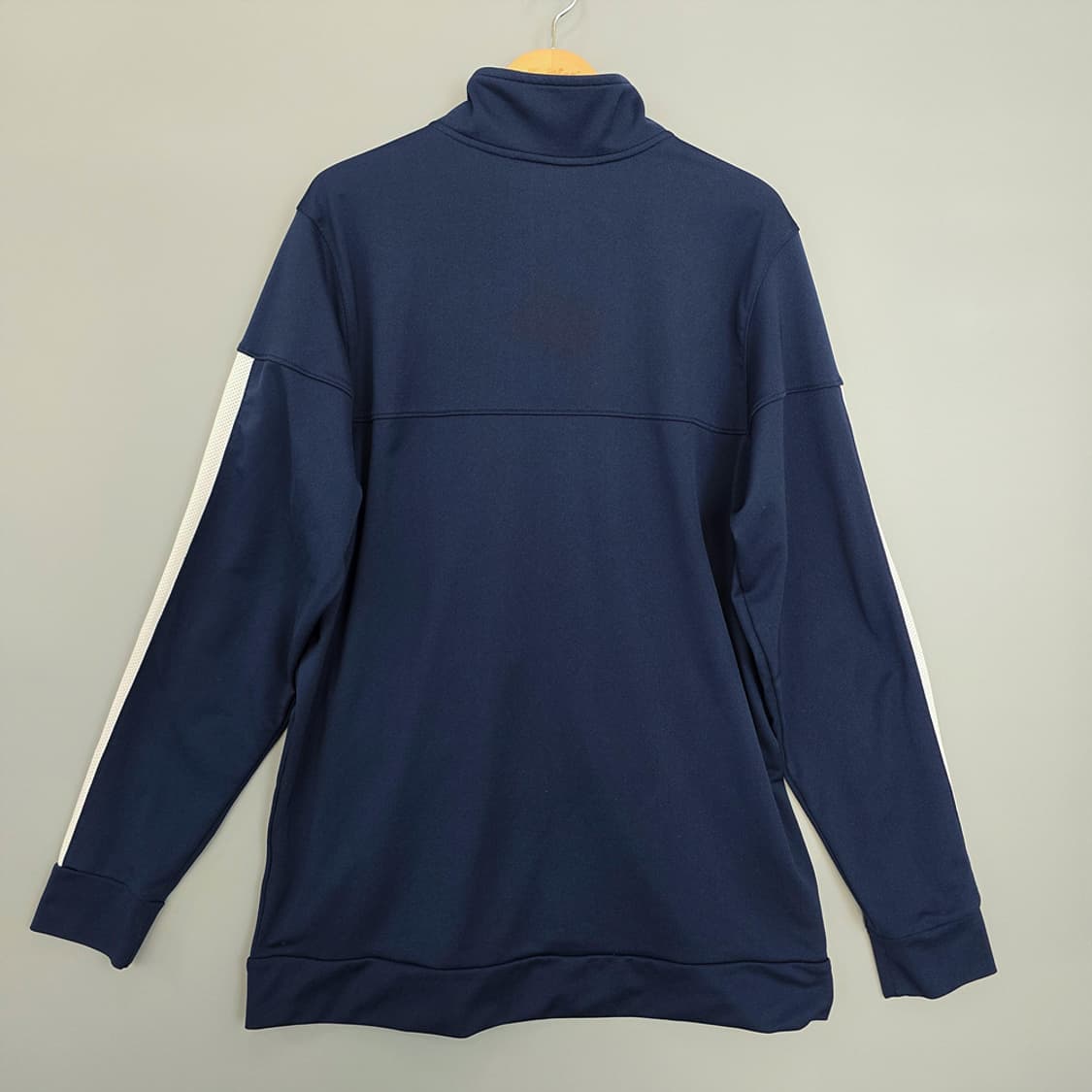 언더아머 UNDER ARMOUR 사이드 라인 트레이닝 집업 네이비 3XL 상품이미지3