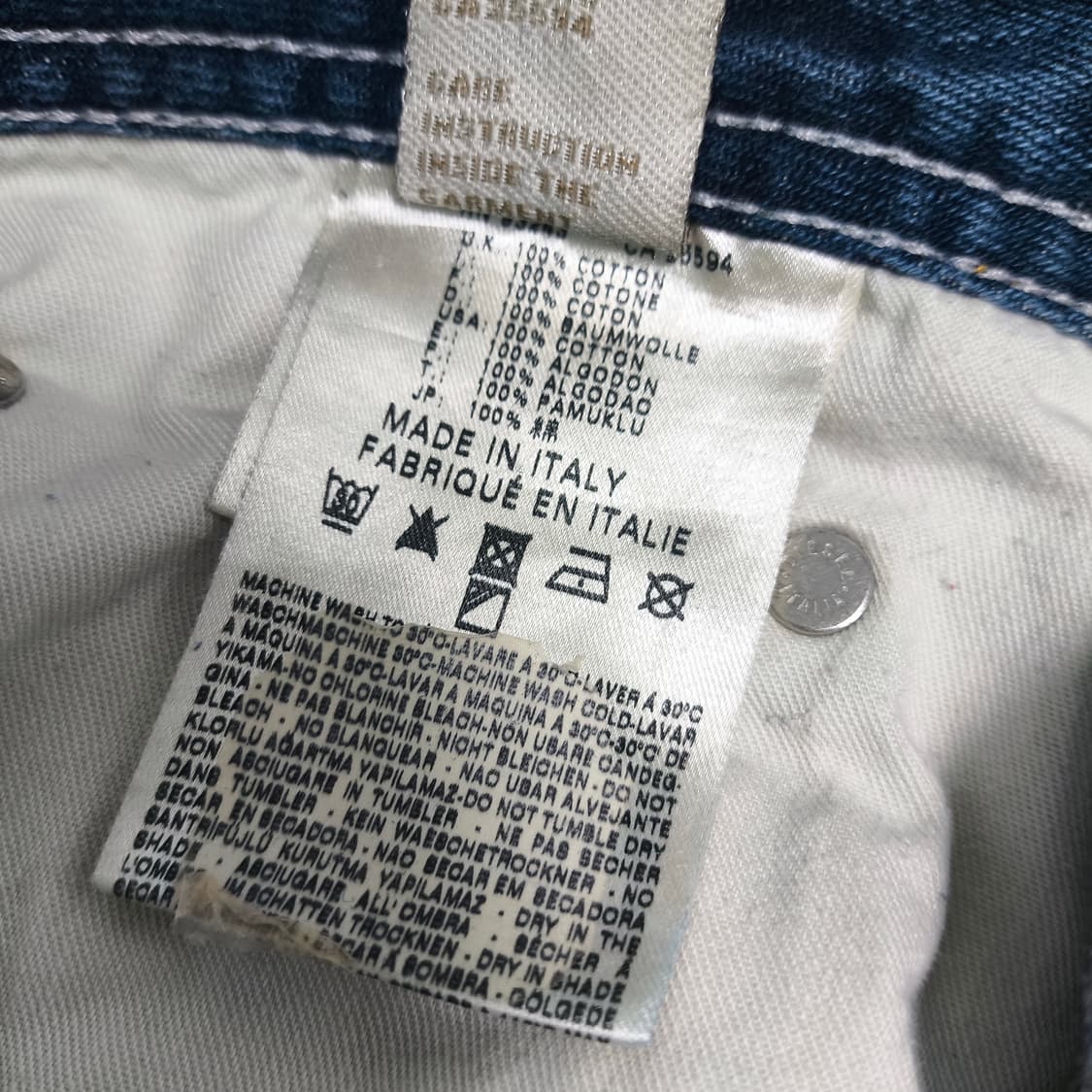 [36] made in italy 디젤 부츠컷 ZATINY  상품이미지10