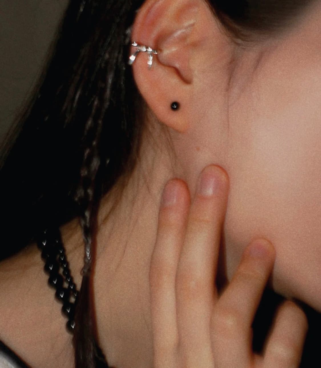 925 silver 리본 이어커프 상품이미지2