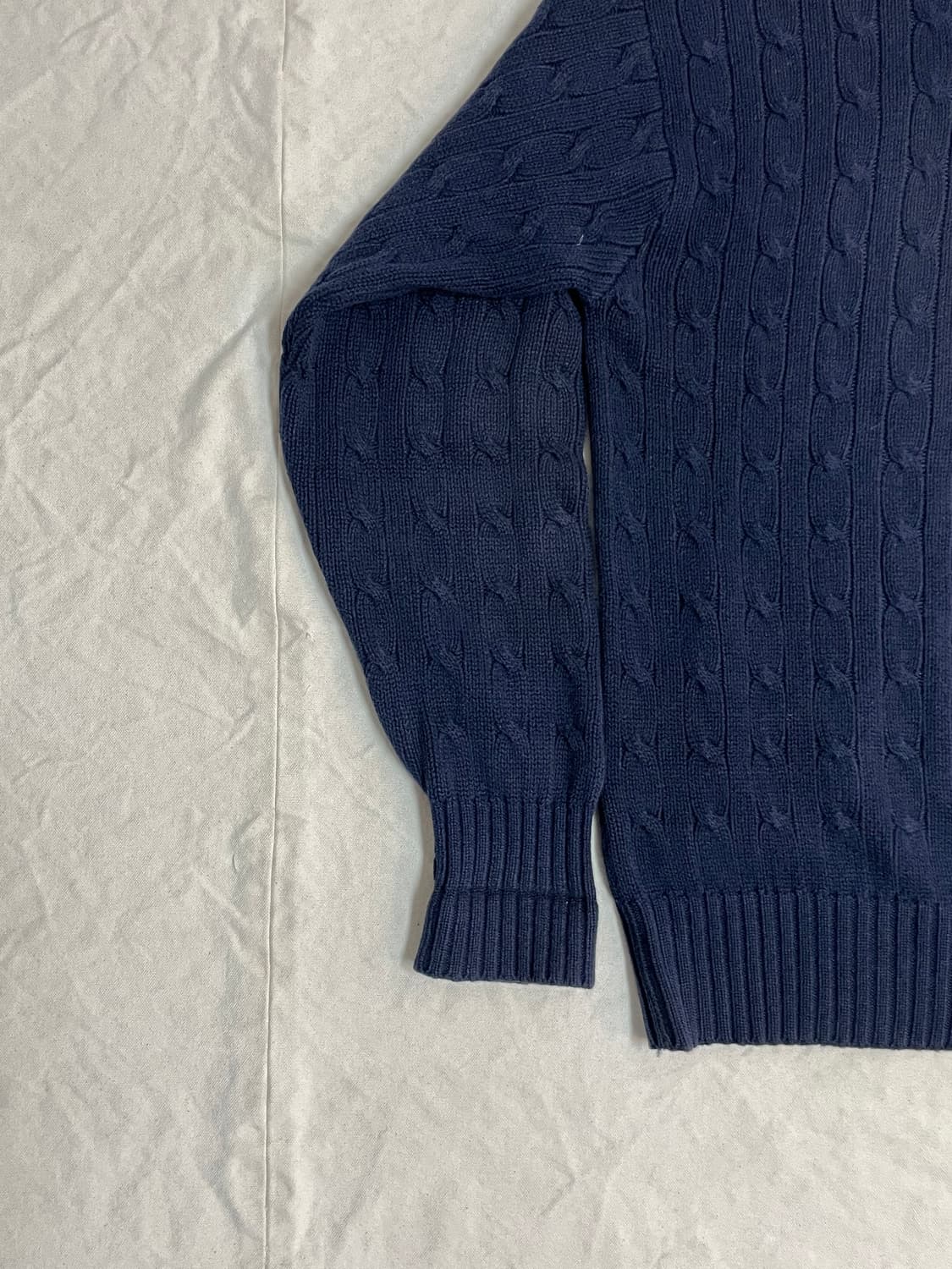 폴로 카라 케이블 니트  상품이미지10