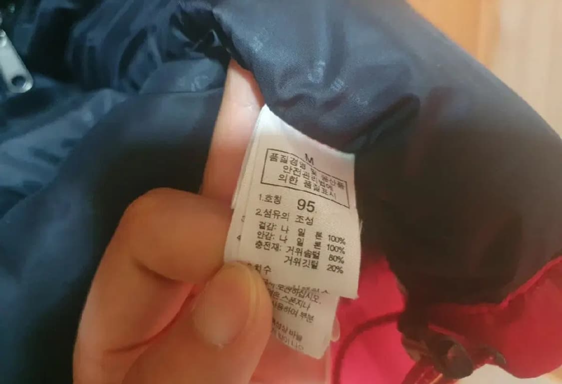 노스페이스 95 100 써밋시리즈 700 윈드스토퍼 구스다운 패딩 상품이미지7