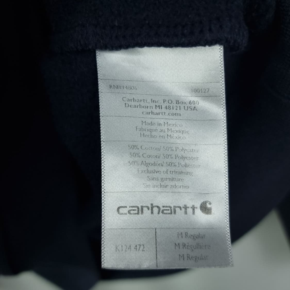 [칼하트] 로고 패치 오버핏 맨투맨 M18839 상품이미지8