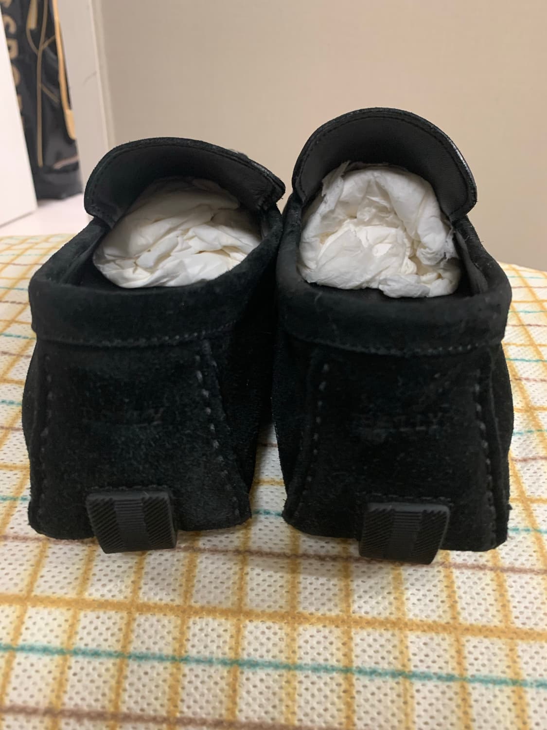 발리 드라이빙 슈즈 스웨이드 블랙 255-260사이즈 상품이미지4