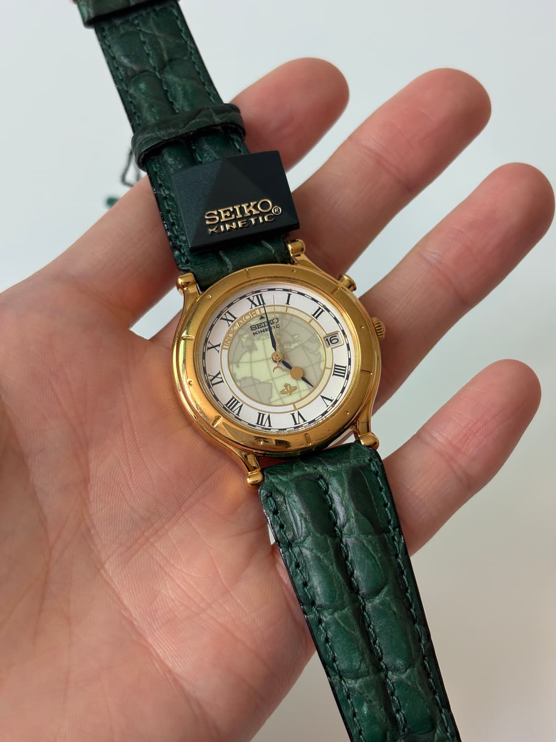 1990s Roman Index Gold Kinetic Quartz 상품이미지2