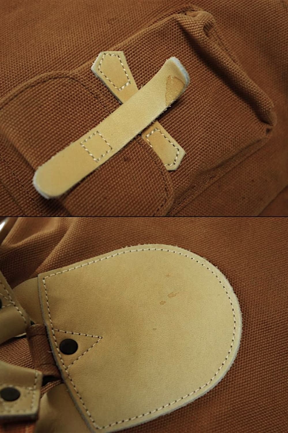 요시다 포터 캔버스 소가죽 백팩 상품이미지7