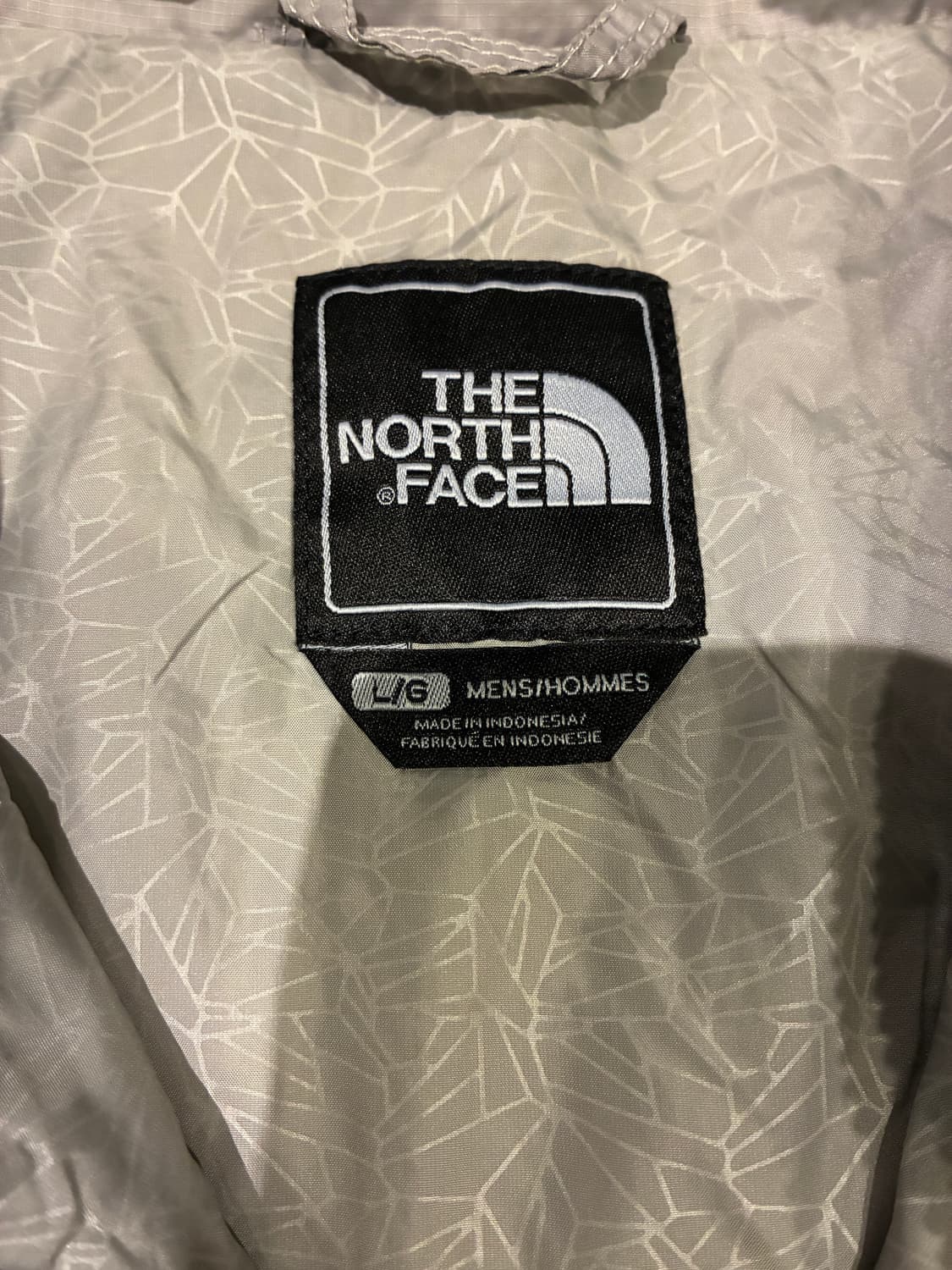 XL) 미국판 노스페이스 경량패딩 내피 그레이 상품이미지2