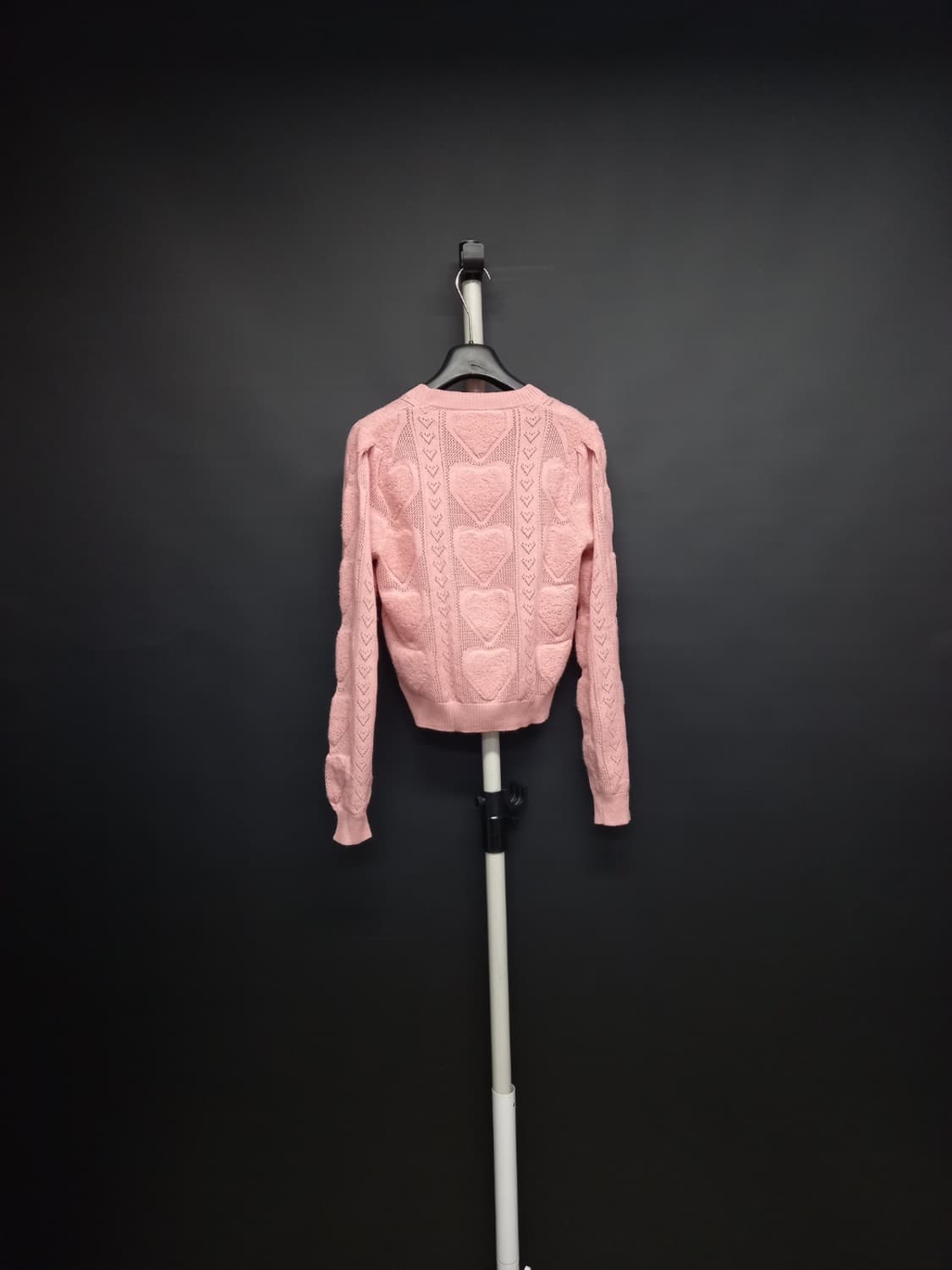 샤틴 SATIN 춘추 여름간절기 숏 니트 55 44 상품이미지2