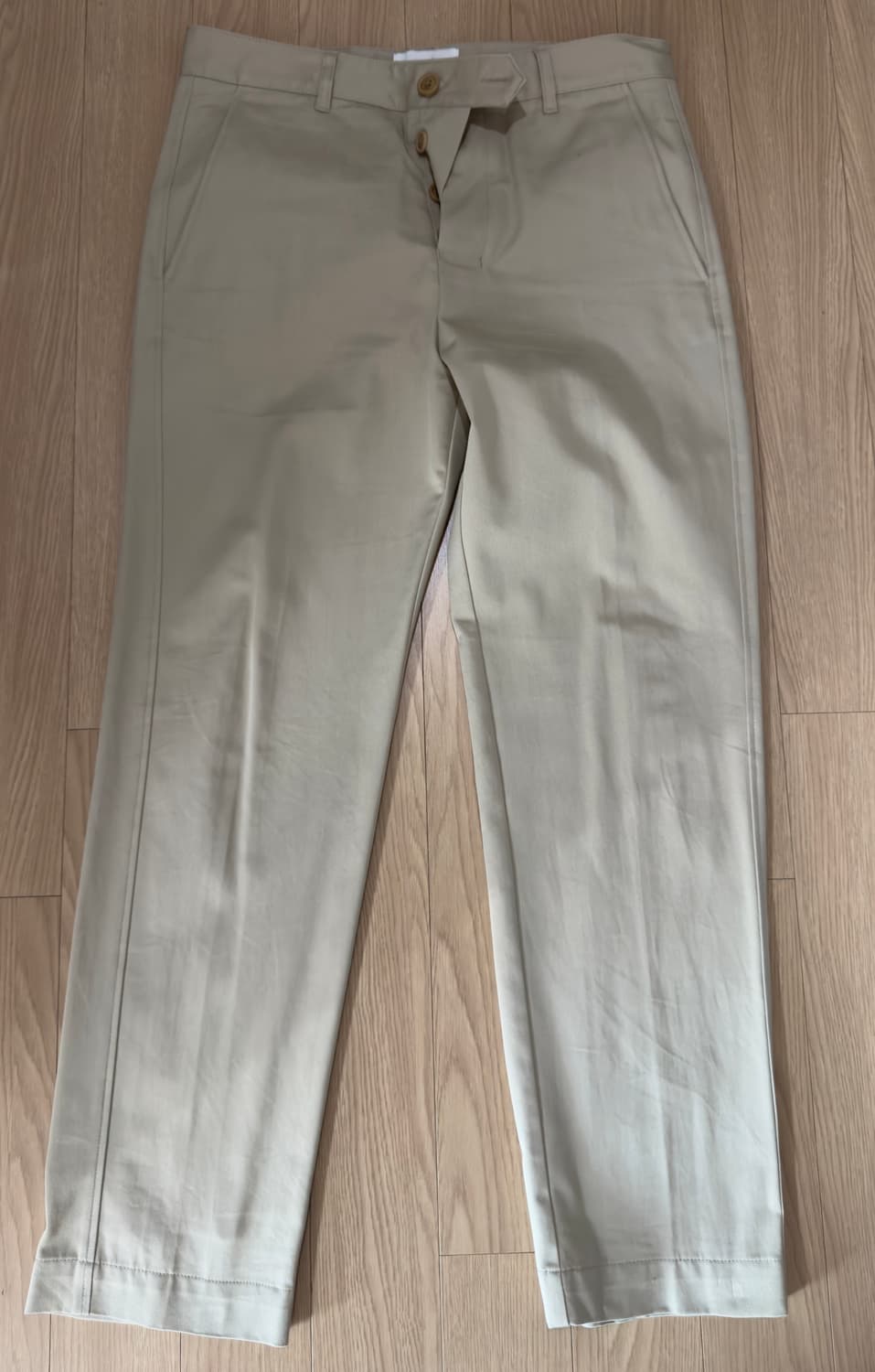 AMI 스트레이트핏 치노팬츠 베이지 상품이미지7