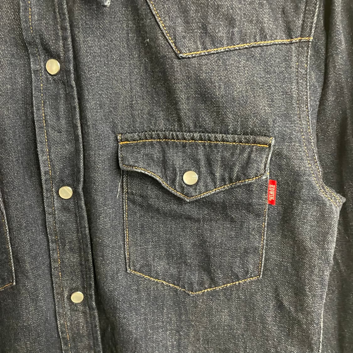 에드윈 웨스턴 데님셔츠 상품이미지4