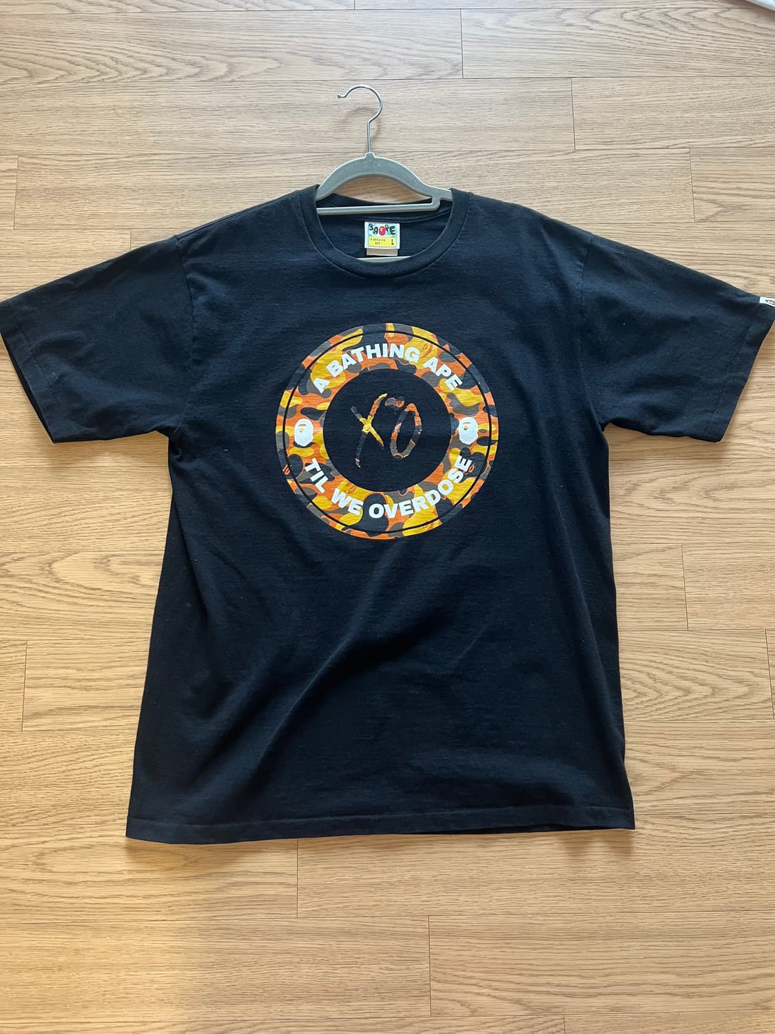 베이프 xo 반팔 티셔츠 L 상품이미지1