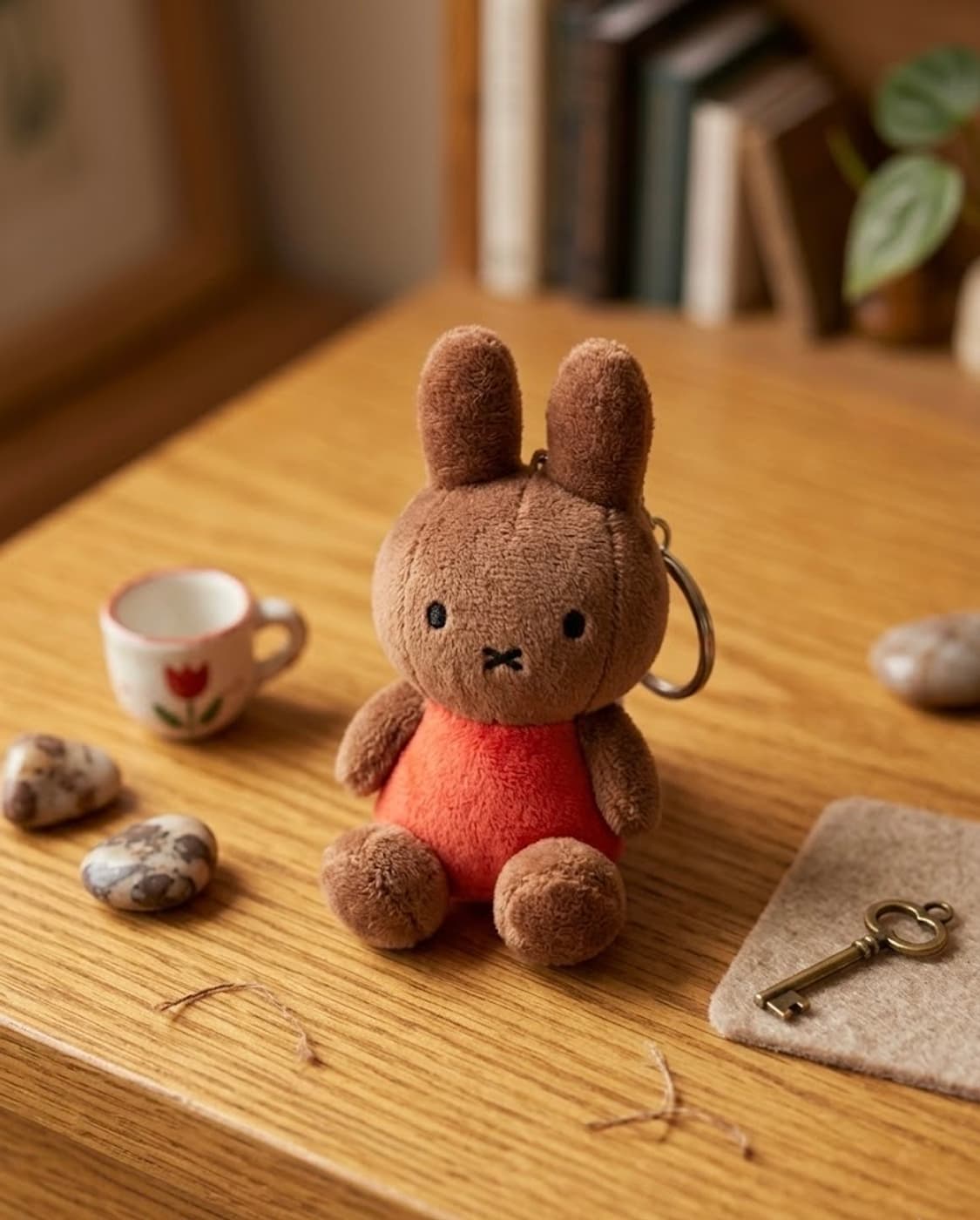 🧸미피 브라운 멜빵 인형키링🧸 상품이미지1