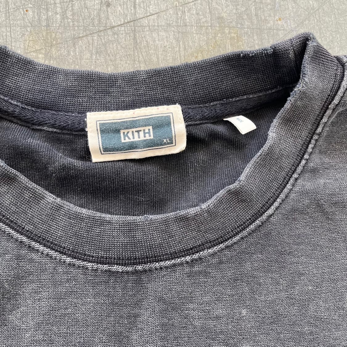 KITH 가먼트다잉 로고티 XL  상품이미지3