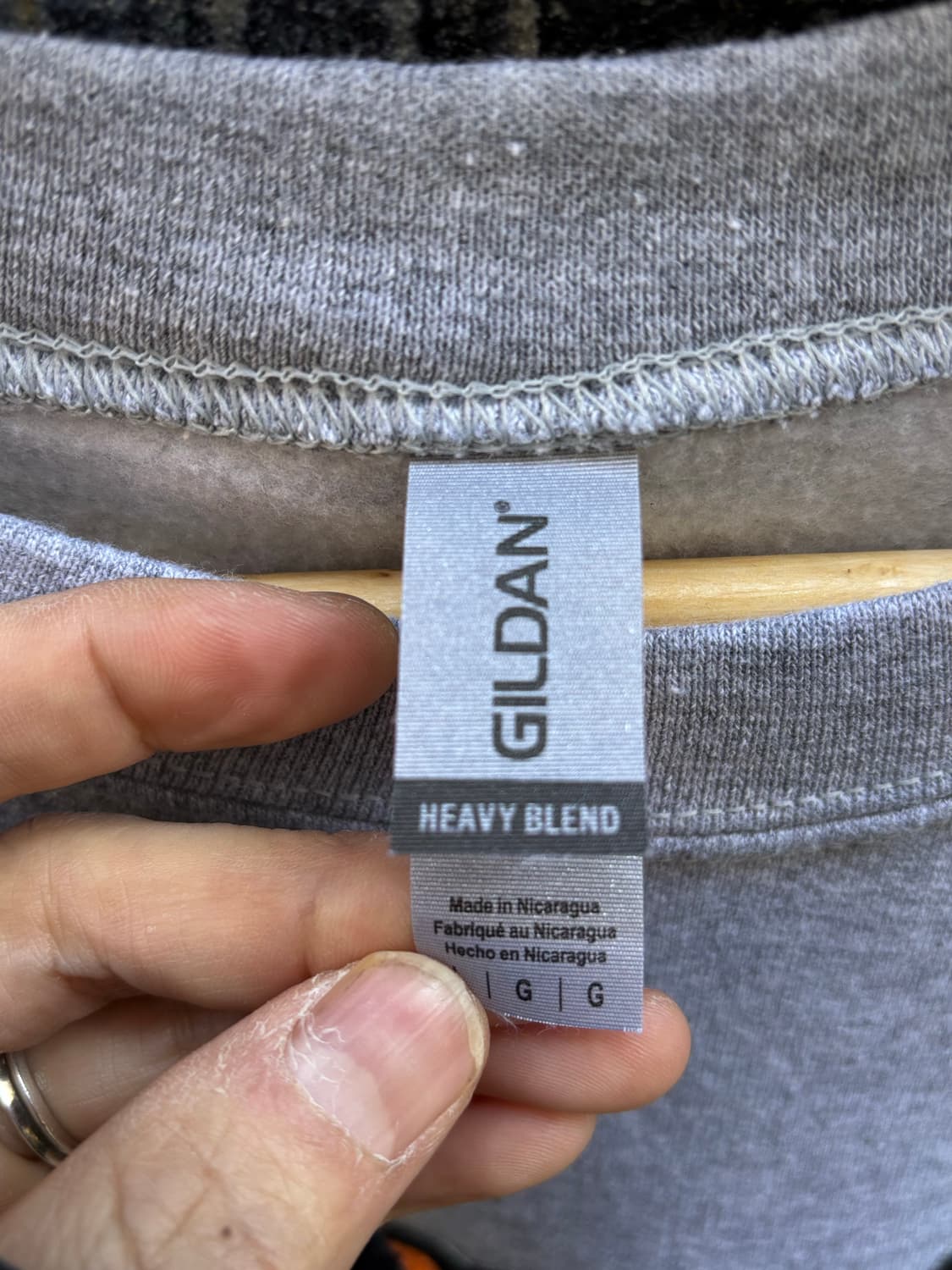 USA GILDAN RAINBOW 스웻 상품이미지4