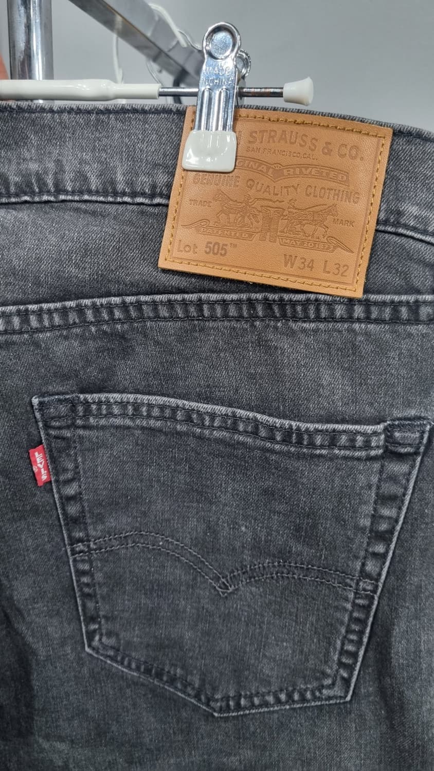 LEVI'S 505 신형 프리미엄 쿨코튼(여름용) 데님팬츠 34 상품이미지5