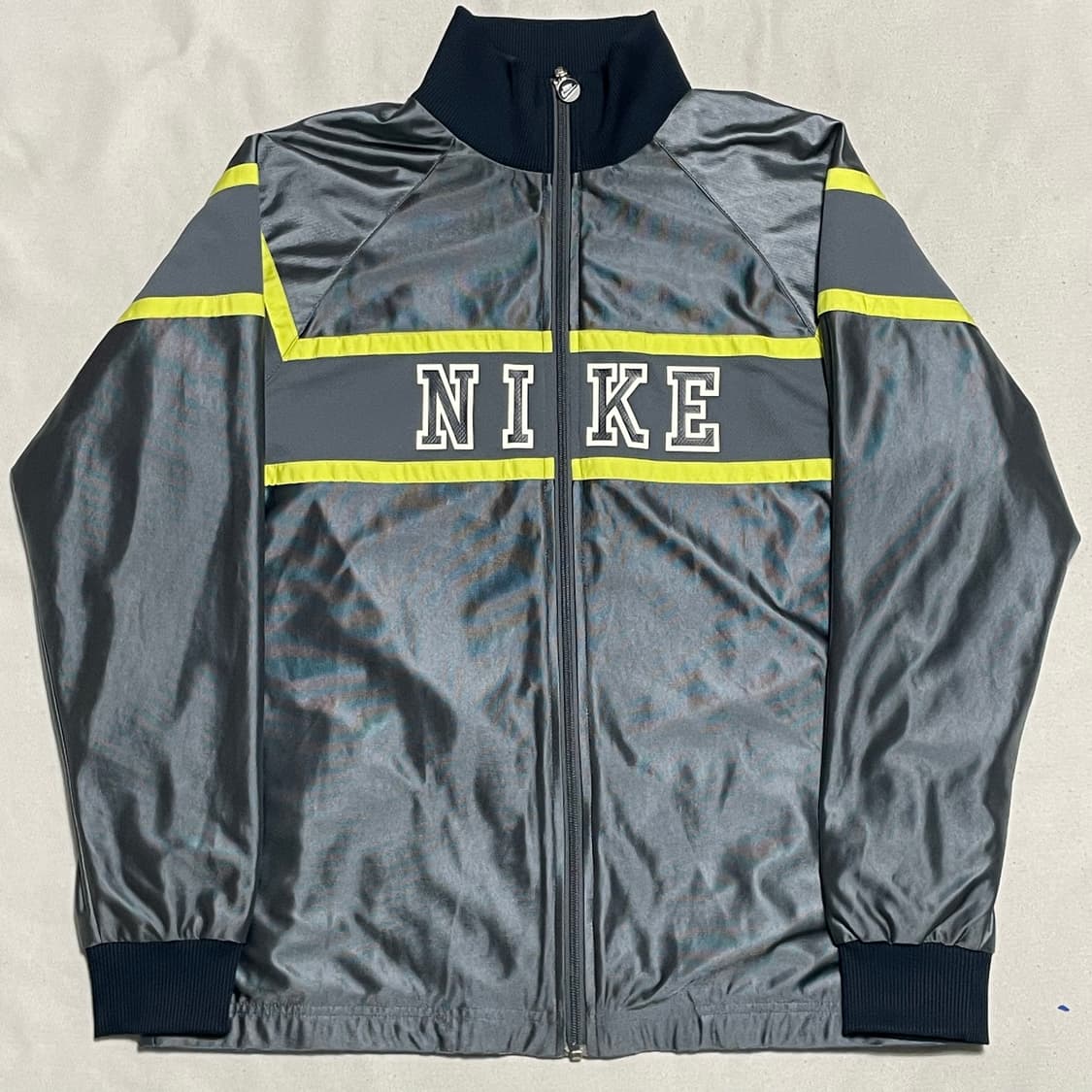 XL 나이키 리버시블 블루 그레이 나일론 자켓 상품이미지2