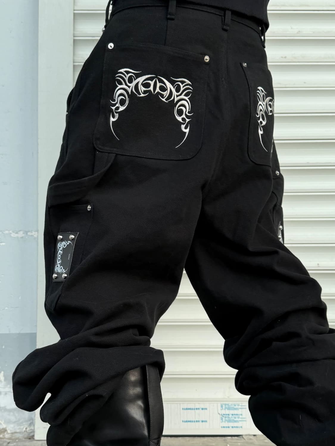 Tribal Halo Cargo Wide Pants 상품이미지7