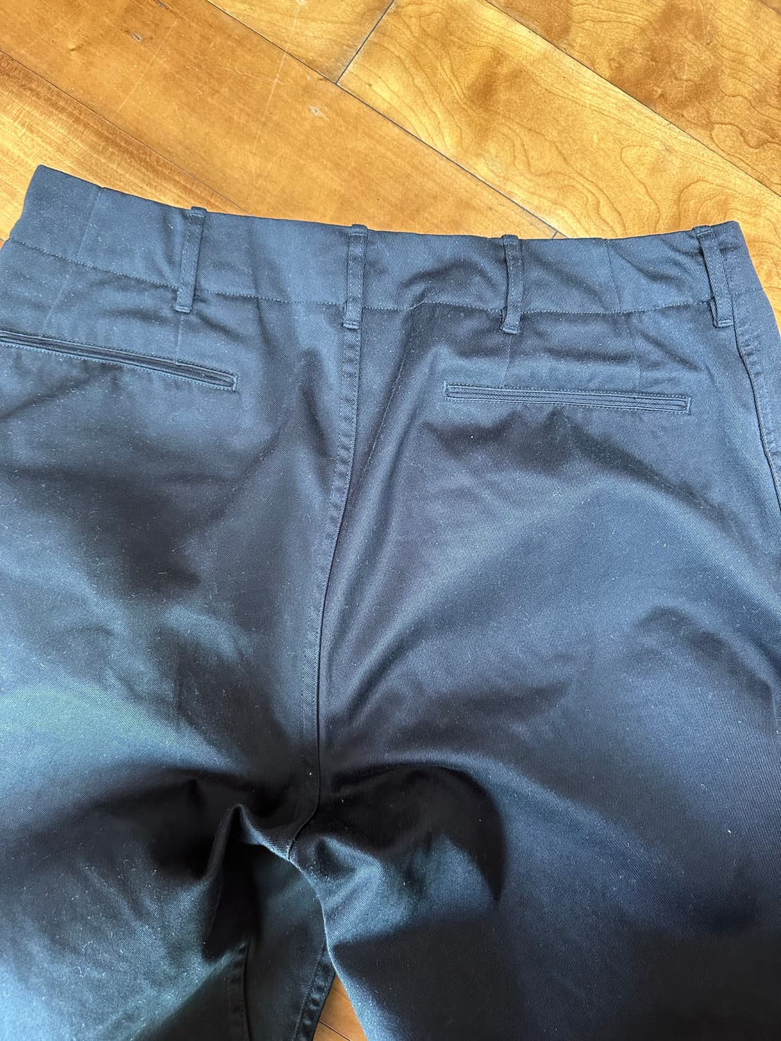 나나미카 와이드 치노 팬츠 32 블랙 상품이미지3