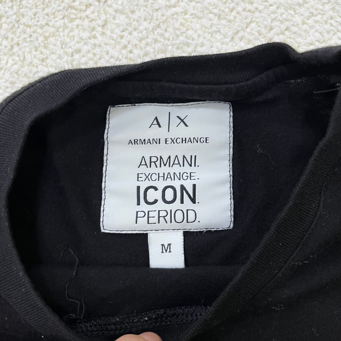 M 아르마니익스체인지 반팔 티셔츠 0319M 상품이미지2