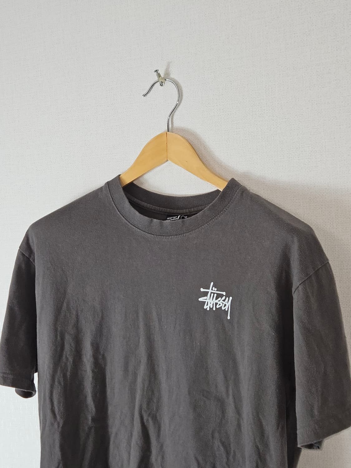 스투시 Stussy 베이직로고 반팔 티셔츠 L 정품 상품이미지3