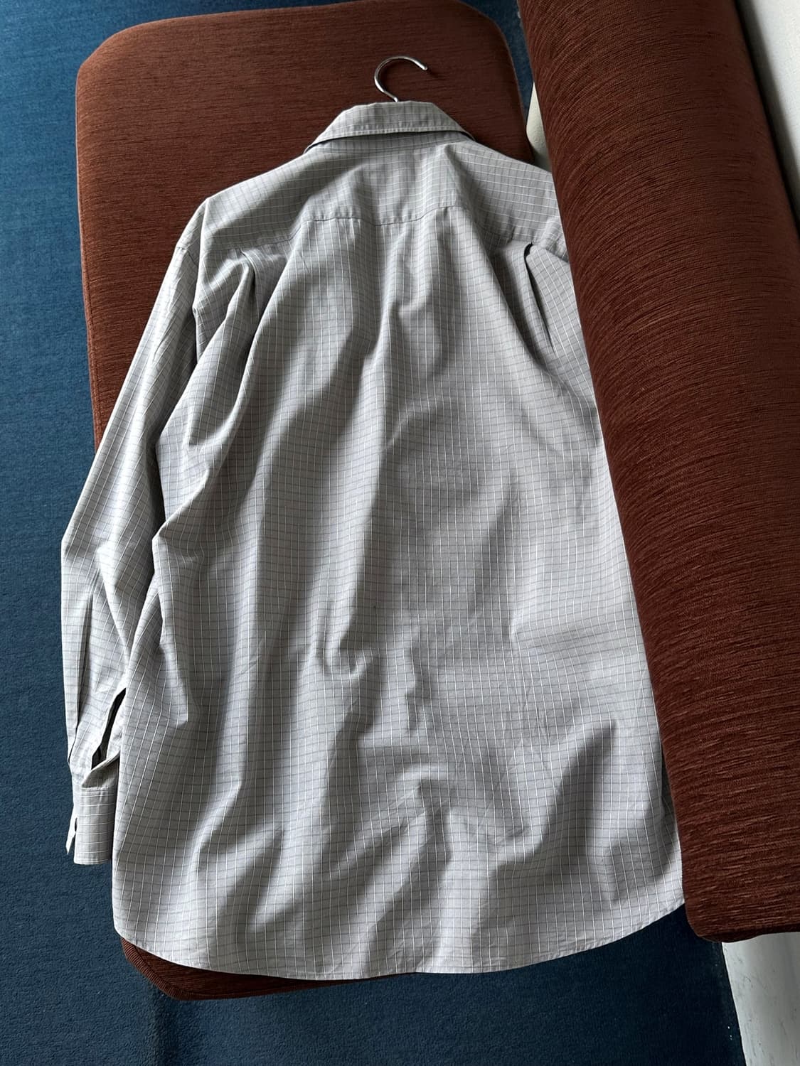 Light cotton graph check L/S shirt 상품이미지5