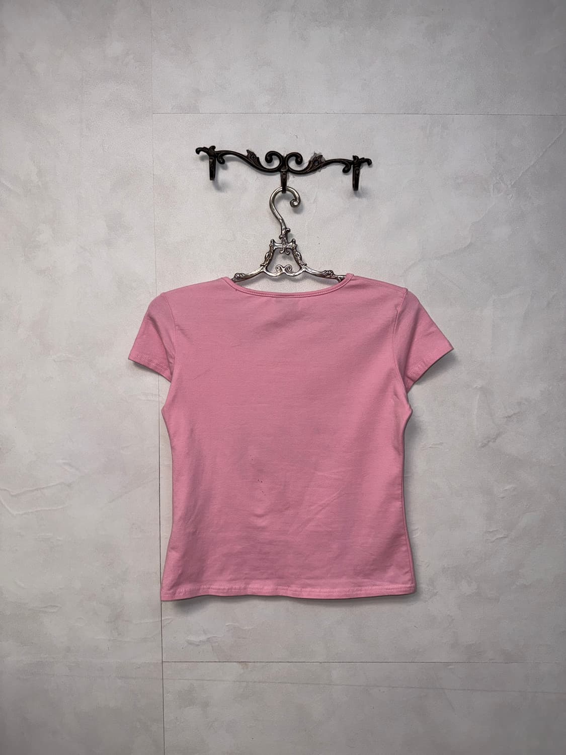 Dolce & Gabbana pink beads glitter 반팔티 상품이미지3